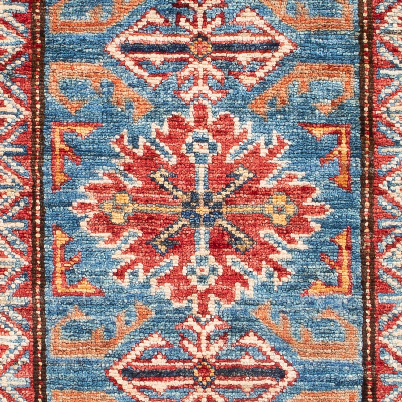 Tapis Ziegler - Kazak - 100 x 62 cm - bleu
