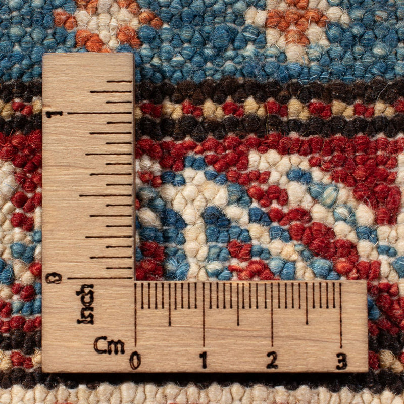 Tapis Ziegler - Kazak - 100 x 62 cm - bleu
