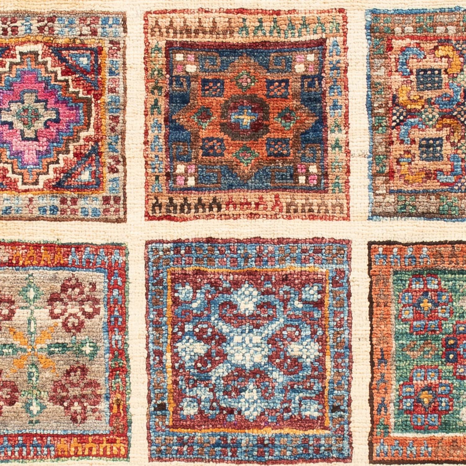Tapis Ziegler - Bakhtiari - 86 x 61 cm - multicolore