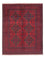 Tapis afghan - Kunduz - 200 x 152 cm - rouge foncé