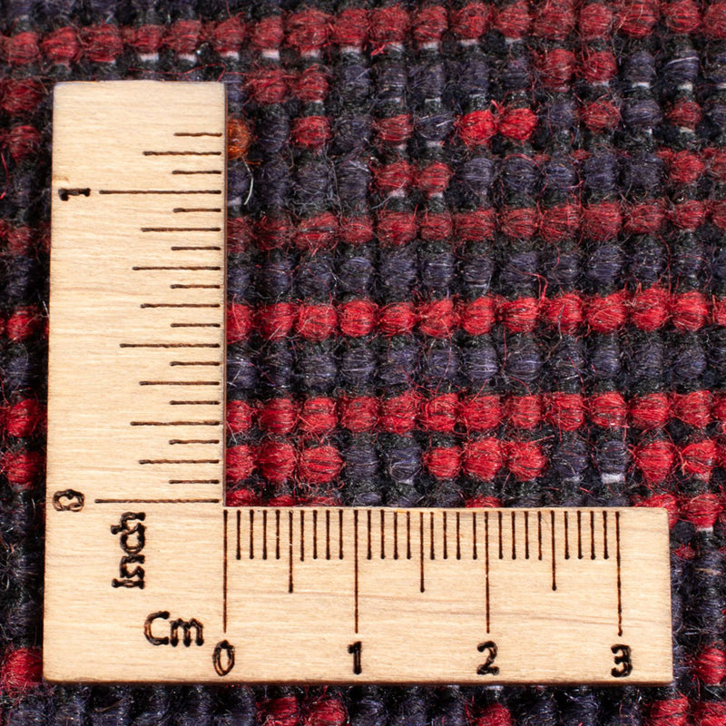 Tapis afghan - Kunduz - 200 x 152 cm - rouge foncé