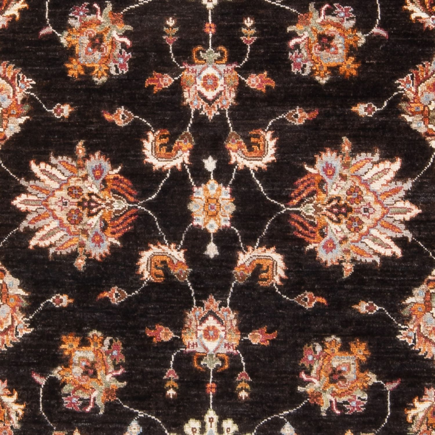 Tapis Ziegler - 209 x 125 cm - bleu foncé