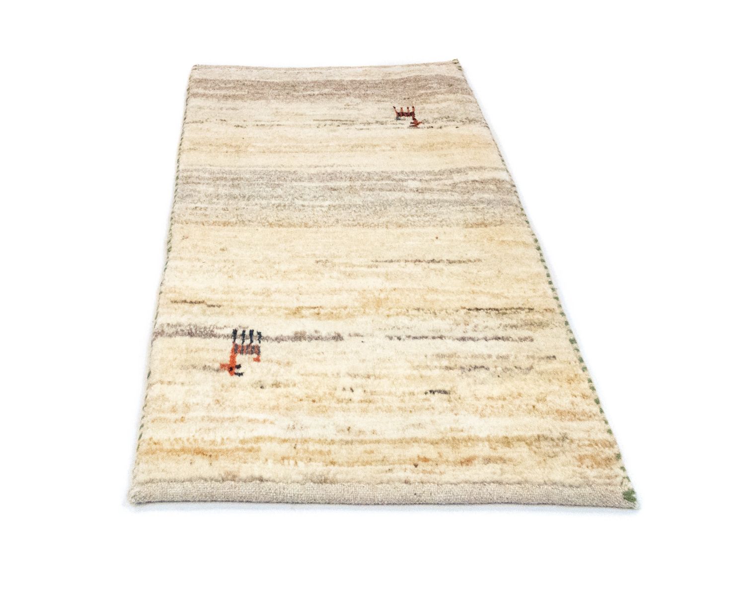 Tapis Gabbeh - Persan - 60 x 40 cm - beige