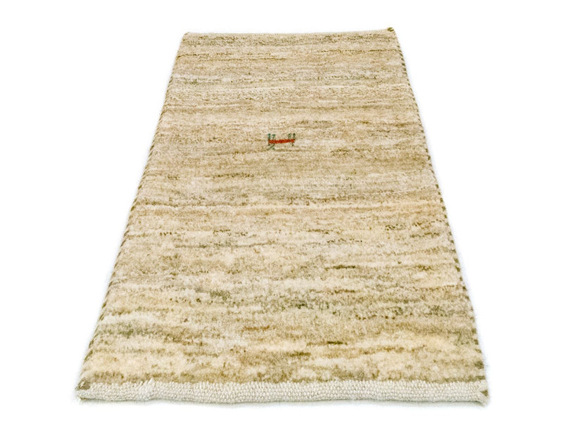 Tapis Gabbeh - Persan - 60 x 40 cm - beige