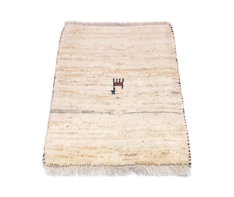 Tapis Gabbeh - Persan - 60 x 40 cm - beige