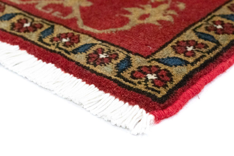 Tapis persan - Nomadic carré  - 54 x 40 cm - rouge