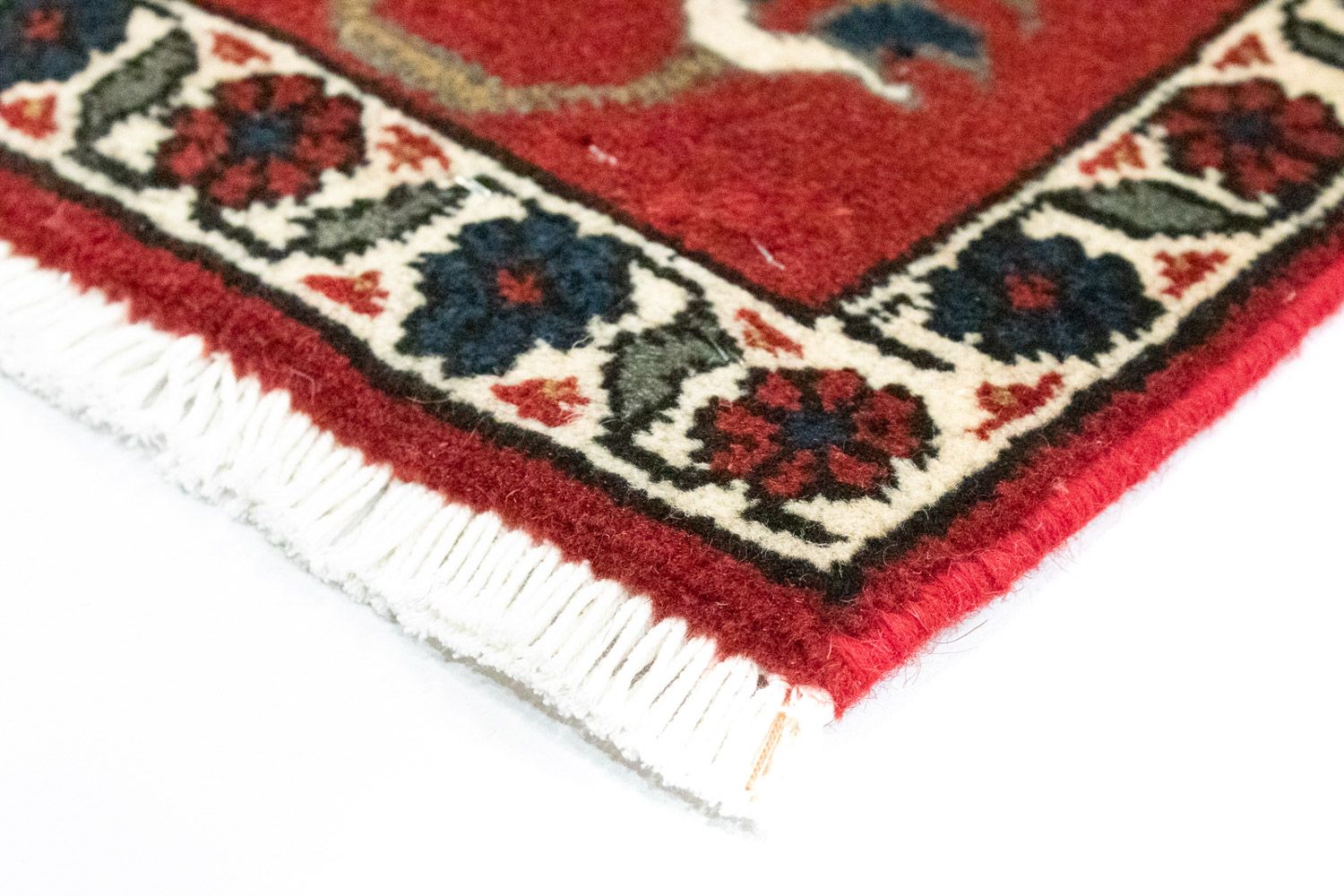 Tapis persan - Nomadic carré  - 54 x 40 cm - marron