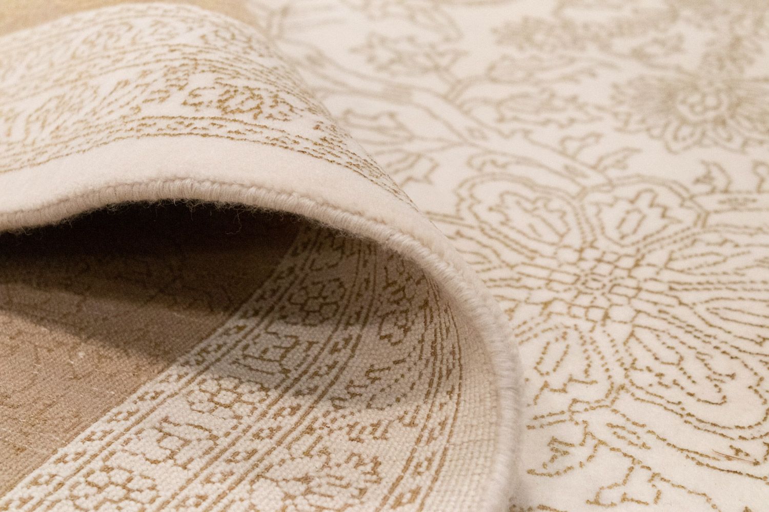 Tapis design - 357 x 251 cm - beige