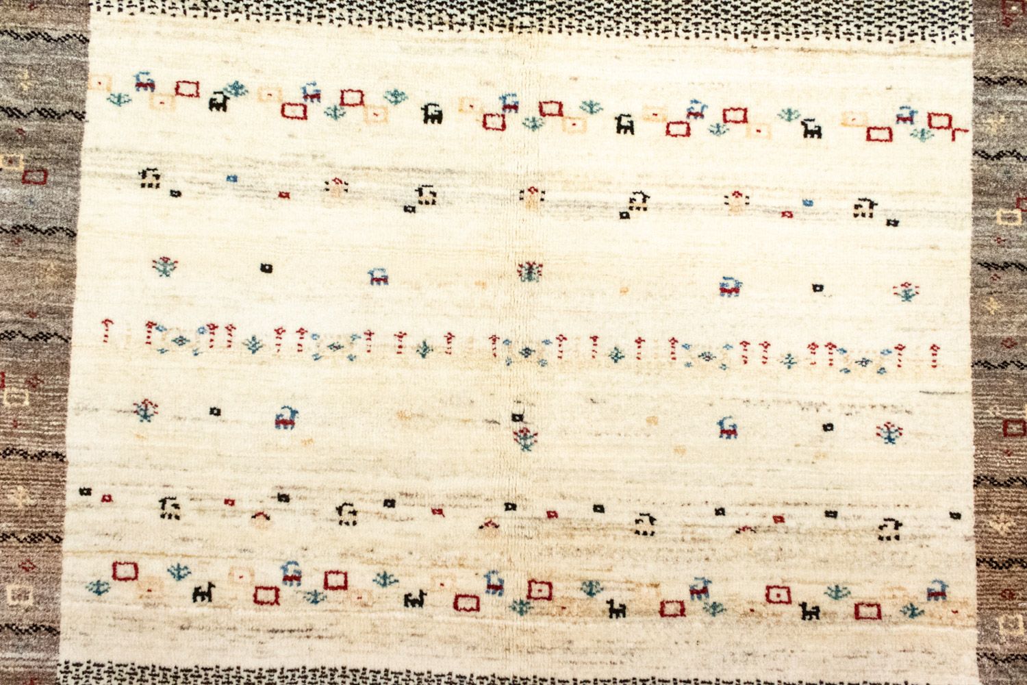 Tapis Gabbeh - Loribaft Persan - 260 x 170 cm - colorée