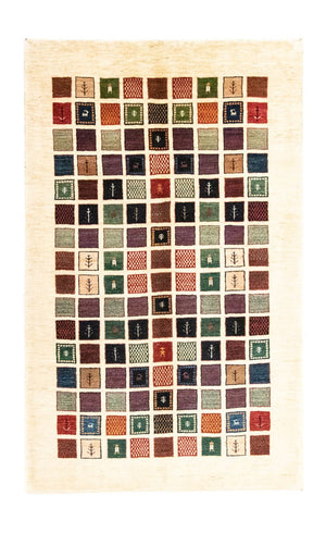 Tapis Gabbeh - Loribaft Persan - 247 x 152 cm - colorée