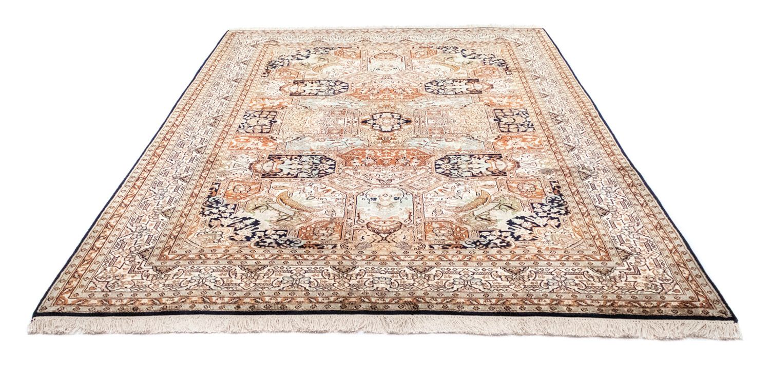 Tapis en soie - Soie du Cachemire - 229 x 152 cm - beige