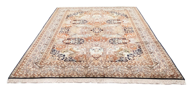 Tapis en soie - Soie du Cachemire - 229 x 152 cm - beige