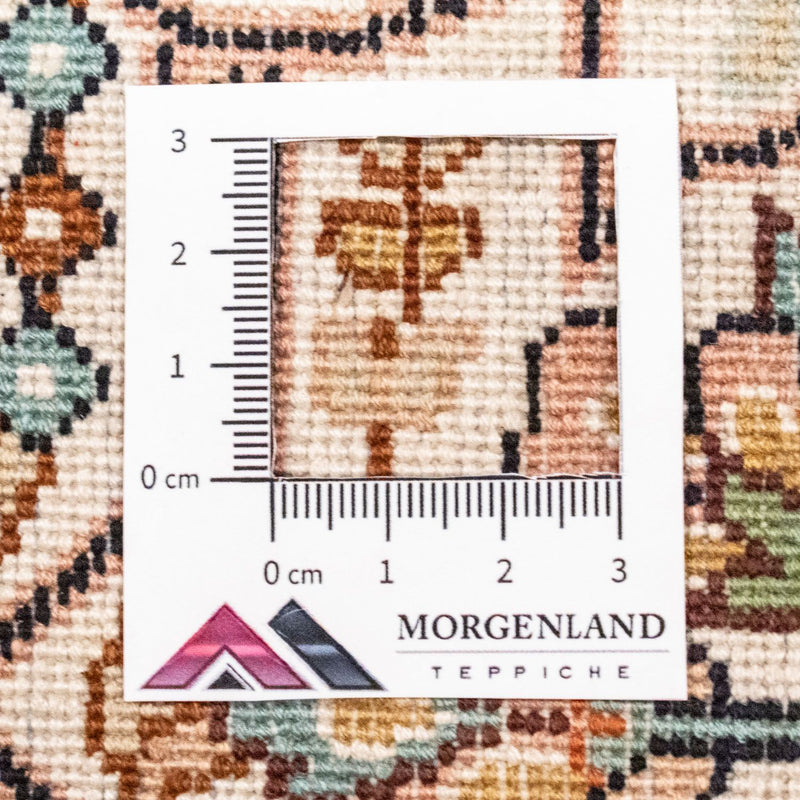 Tapis en soie - Soie du Cachemire - 229 x 152 cm - beige