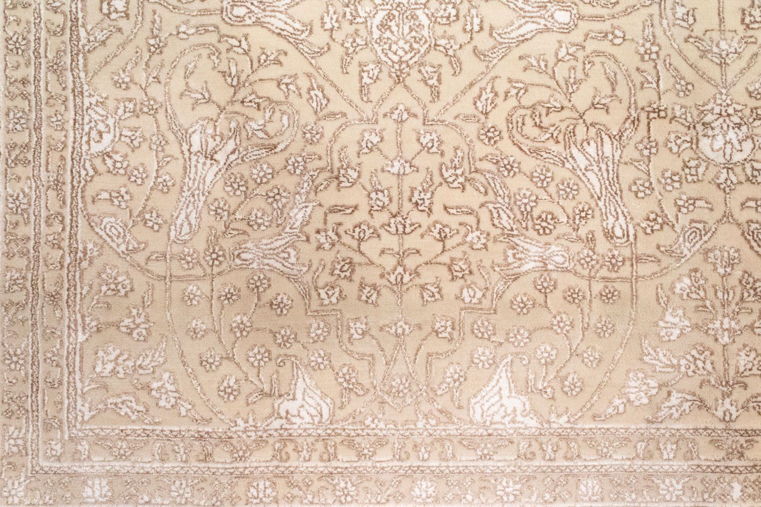Tapis design - 295 x 250 cm - marron