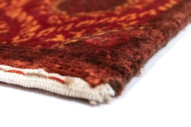 Tapis Gabbeh - Loribaft Persan - 242 x 172 cm - orange