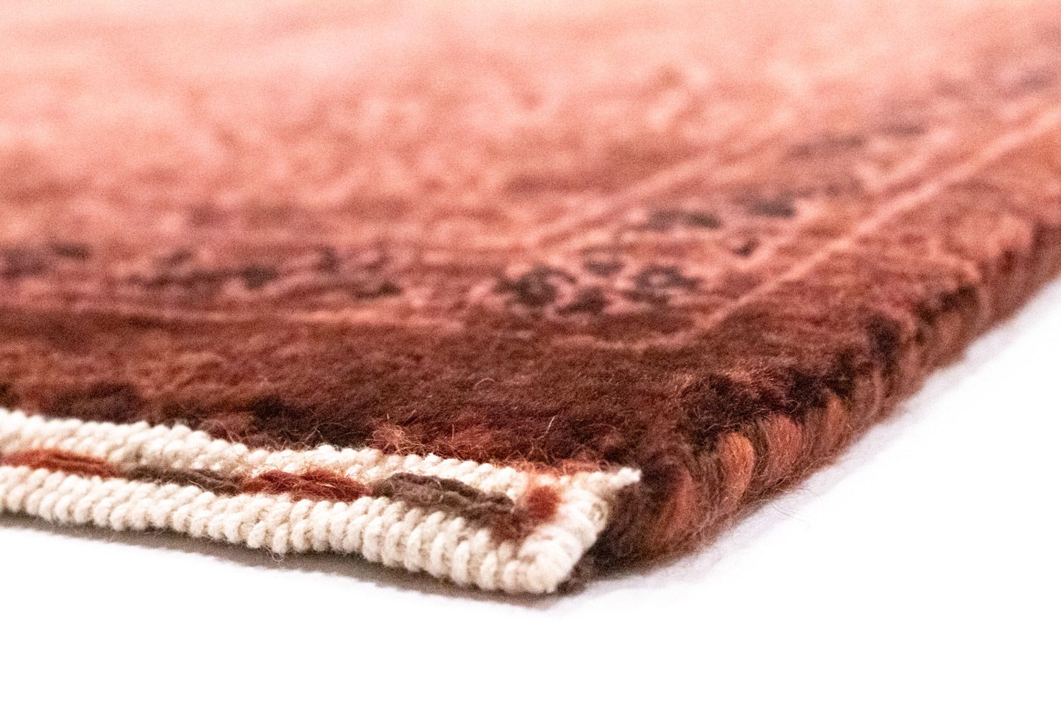 Tapis Gabbeh - Loribaft Persan - 213 x 149 cm - marron