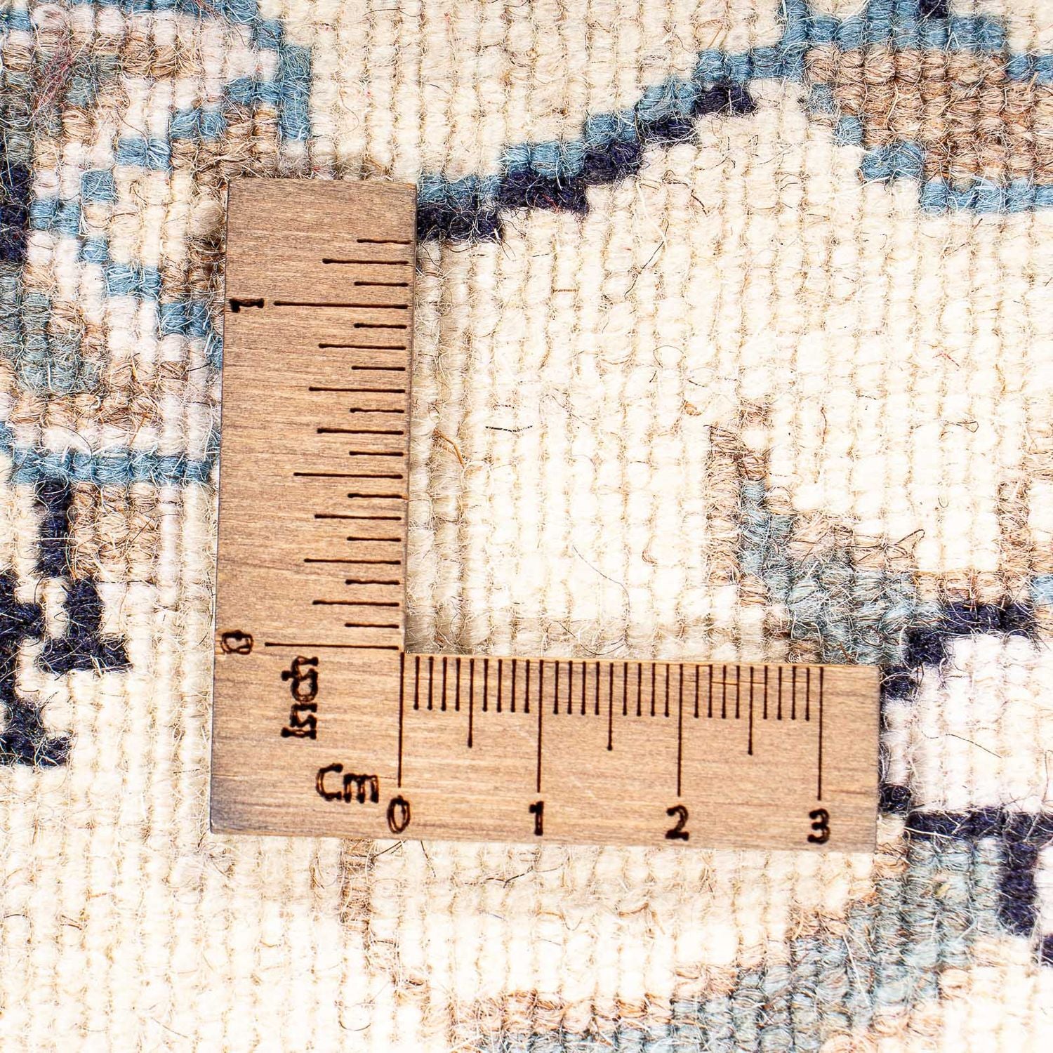 Tapis persan - Nain - 137 x 88 cm - beige