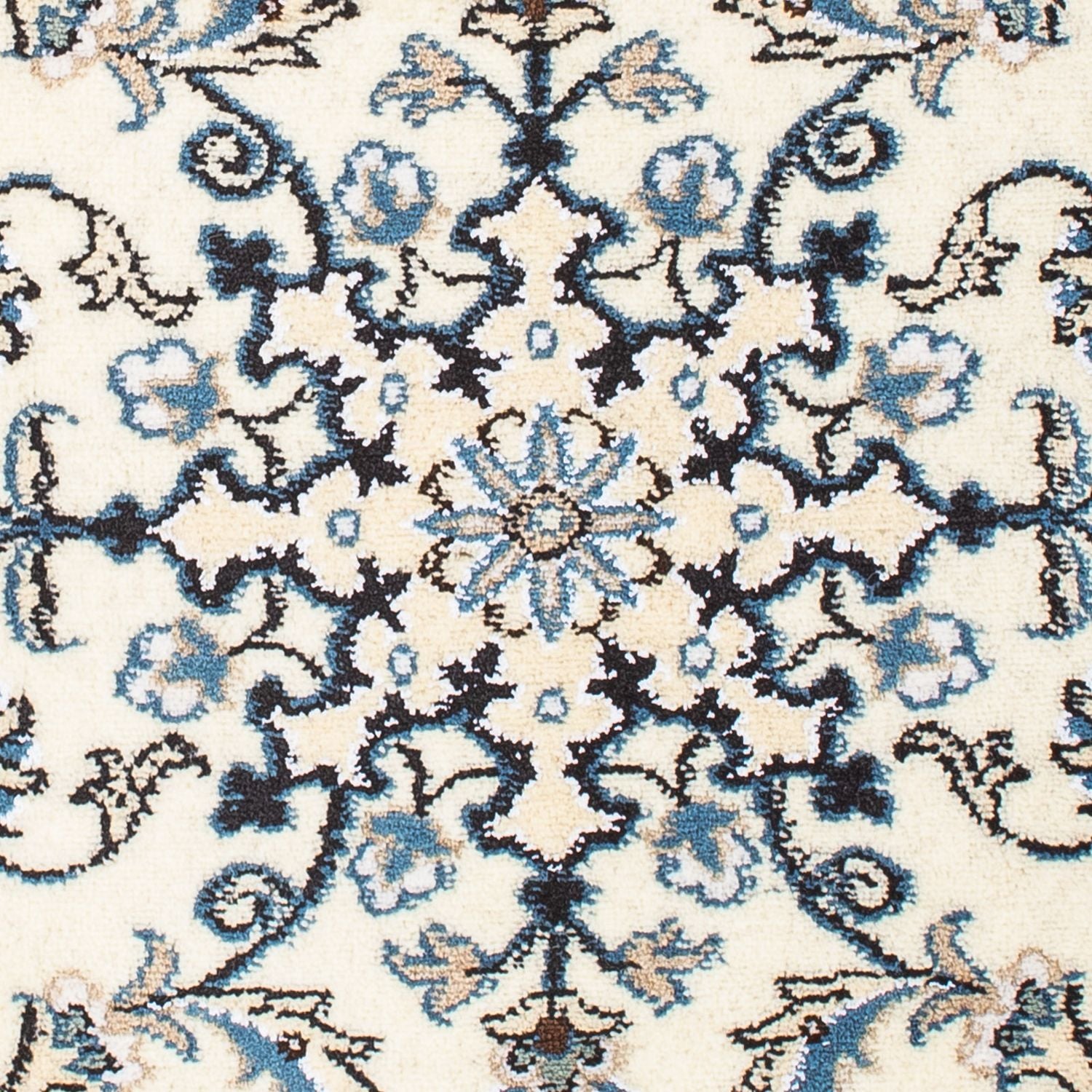 Tapis persan - Nain - 81 x 57 cm - beige