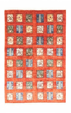 Tapis persan - Nomadic - 244 x 158 cm - orange