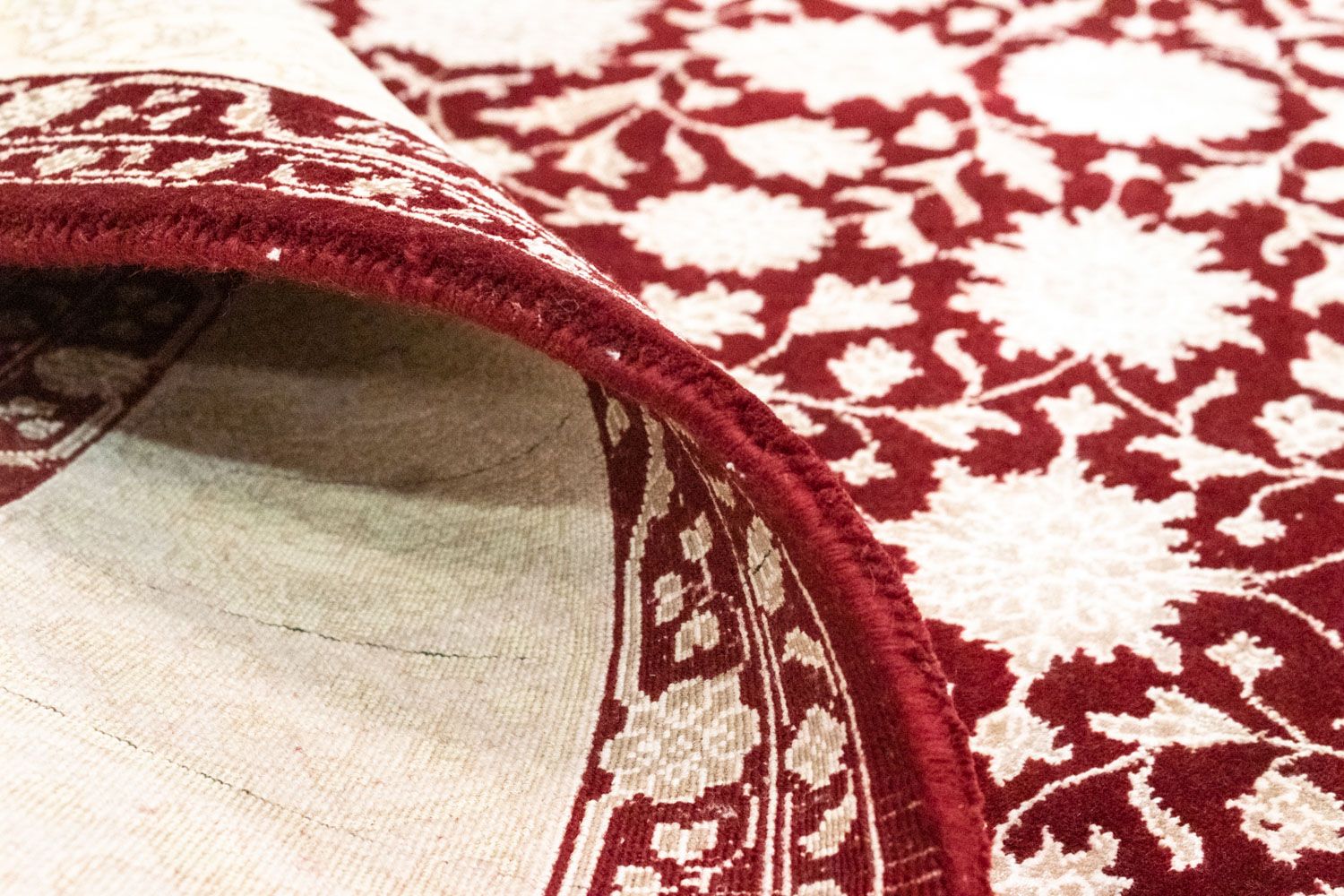 Tapis design - 298 x 200 cm - rouge