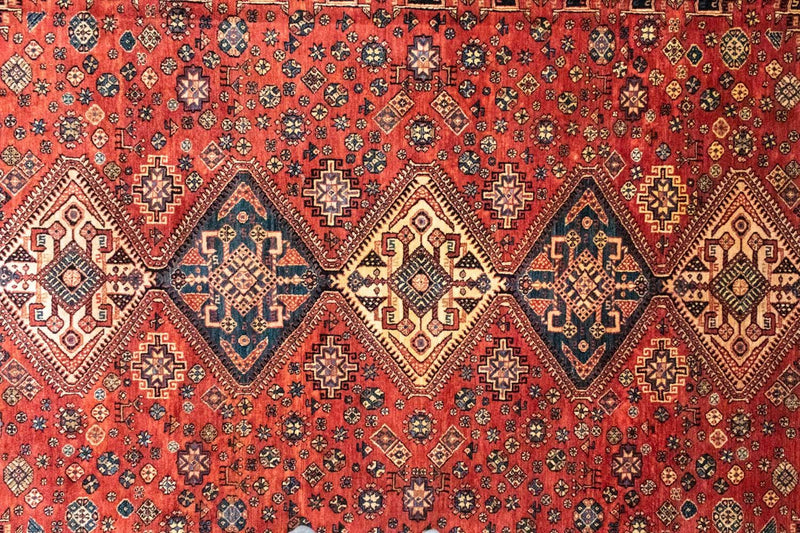 Tapis persan - Nomadic - 280 x 207 cm - bleu