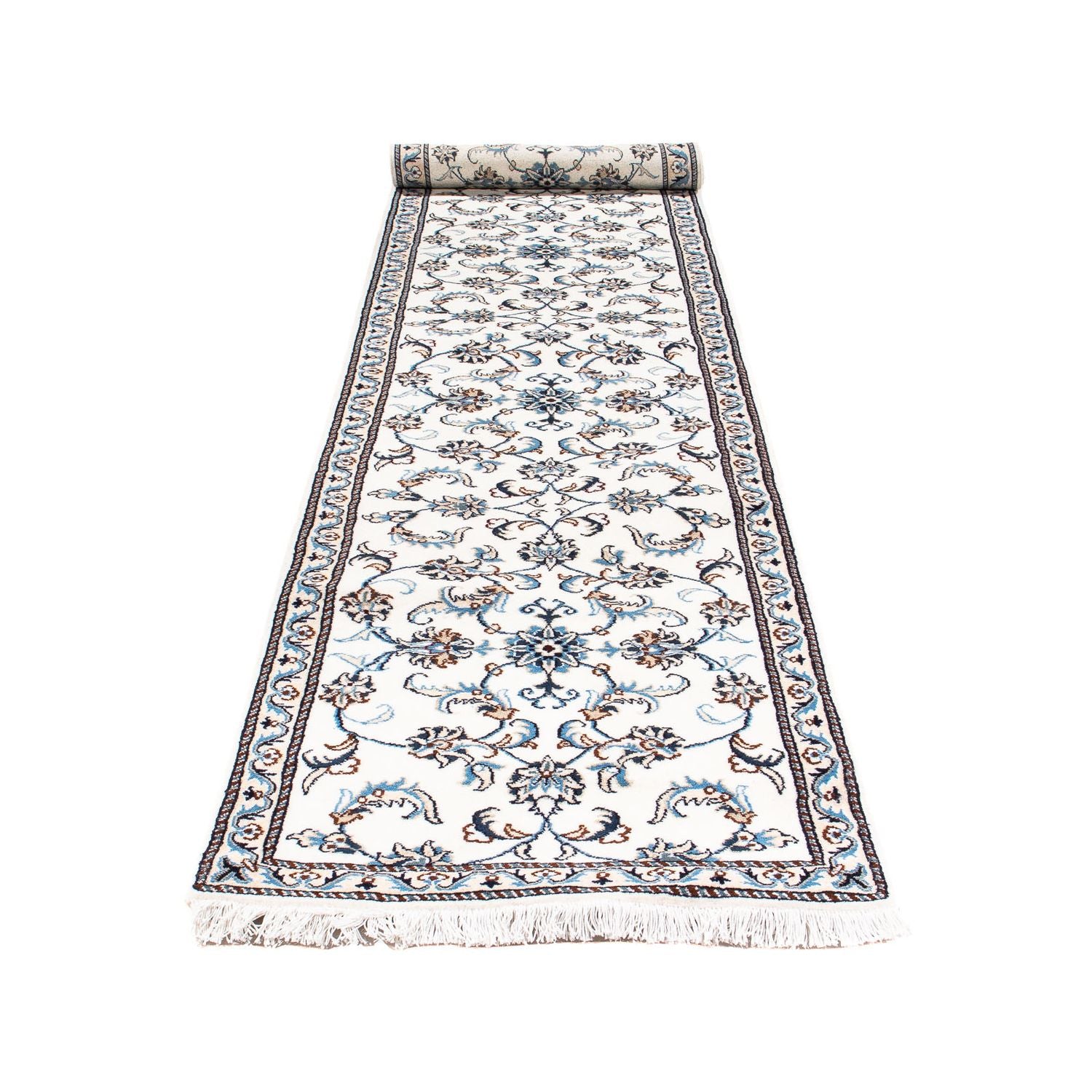 Perserteppich - Nain 376 x 77 cm Teppich Läufer