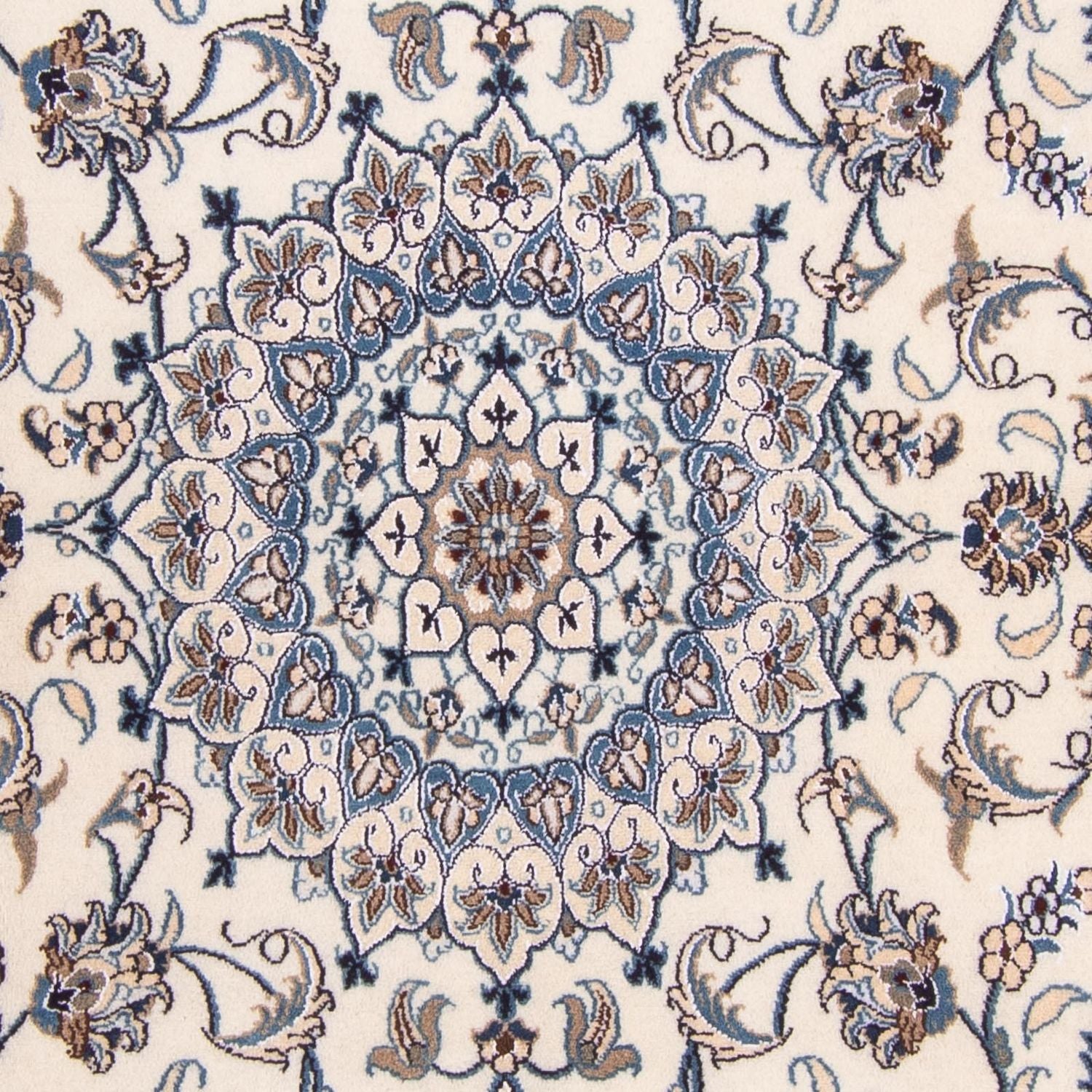 Perserteppich - Nain 266 x 198 cm Wohnzimmer Teppich