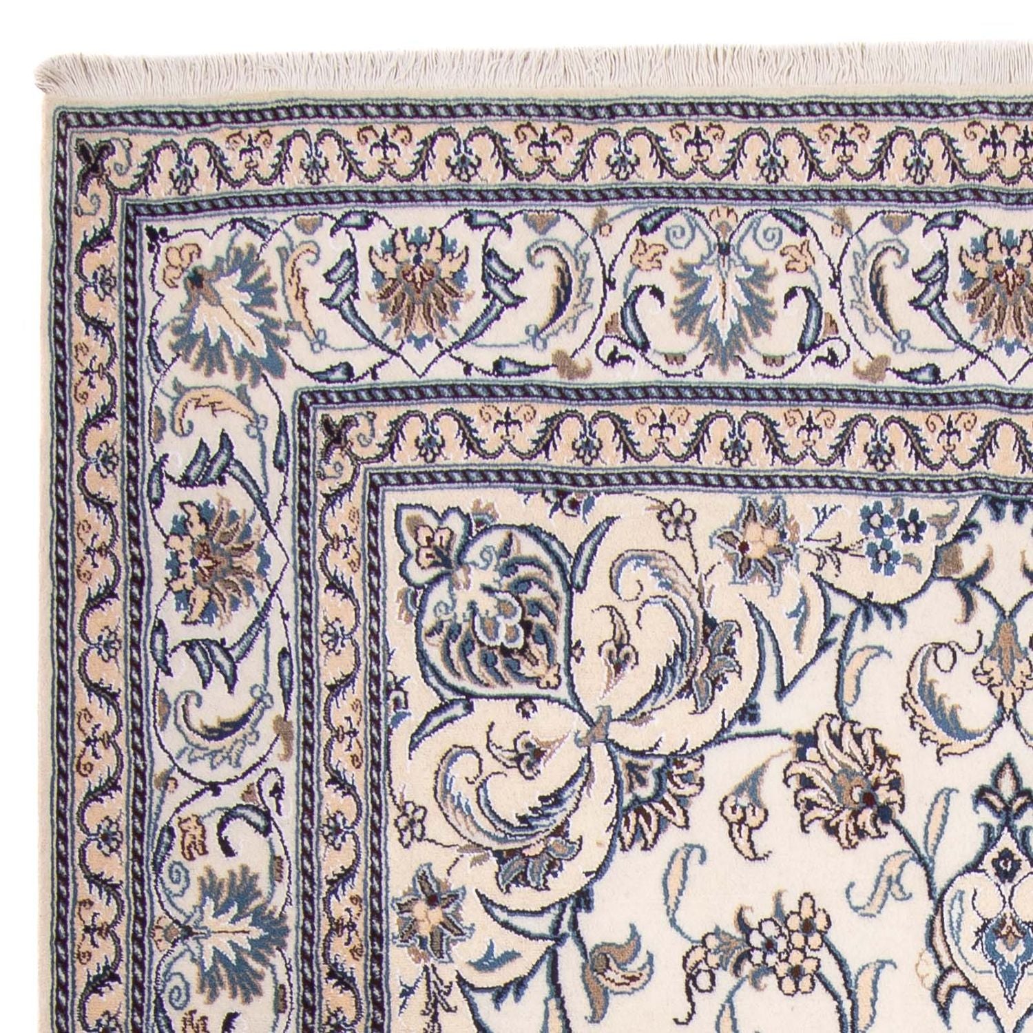 Perserteppich - Nain 266 x 198 cm Wohnzimmer Teppich