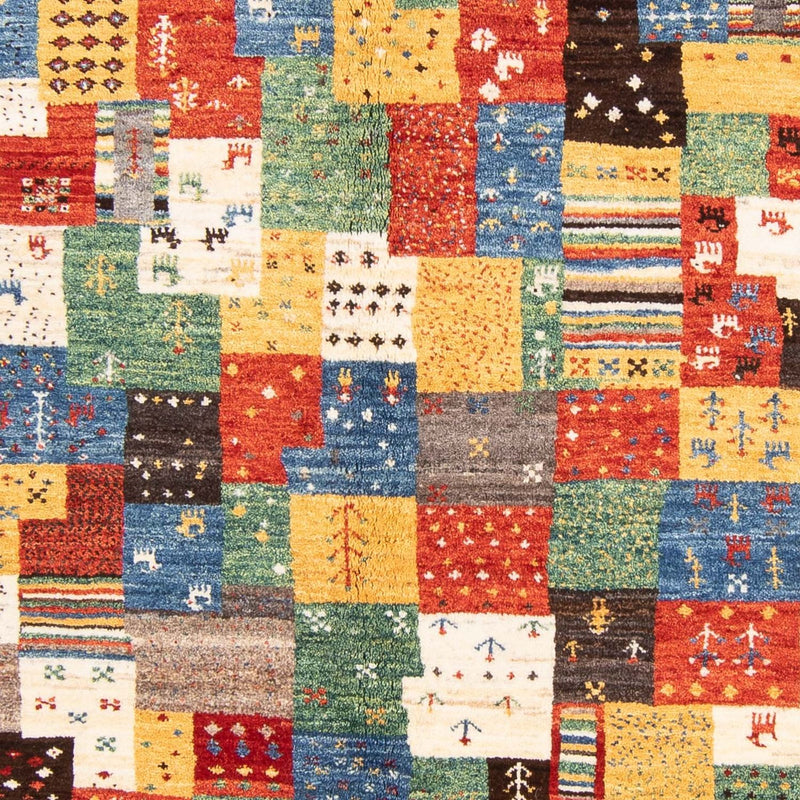 Tapis Gabbeh - Loribaft Persan - 249 x 162 cm - multicolore