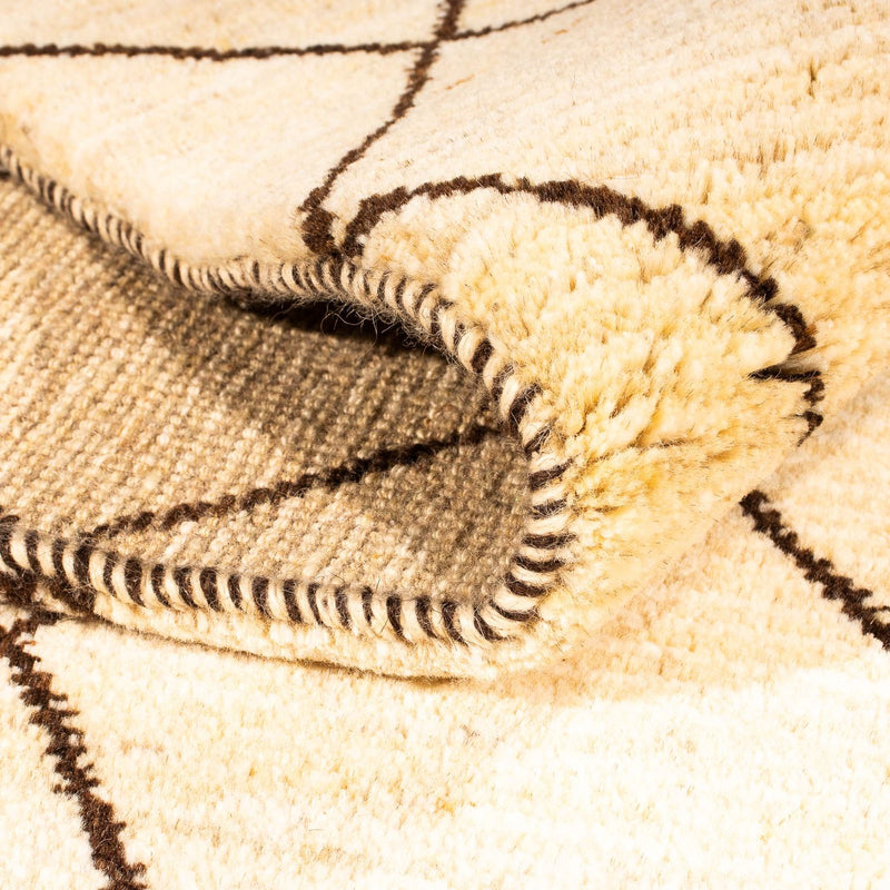 Tapis Gabbeh - Loribaft Persan - 193 x 151 cm - beige