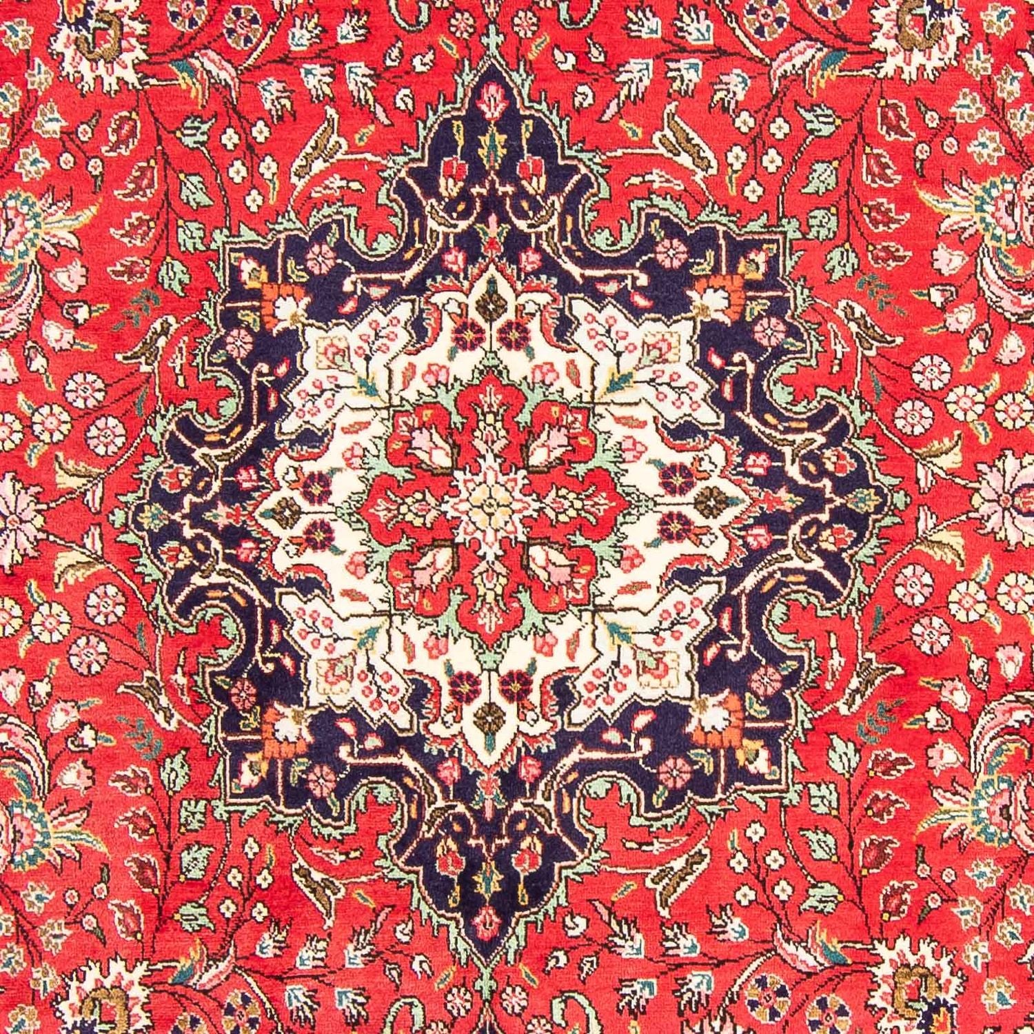 Tapis persan - Tabriz - 309 x 200 cm - rouge