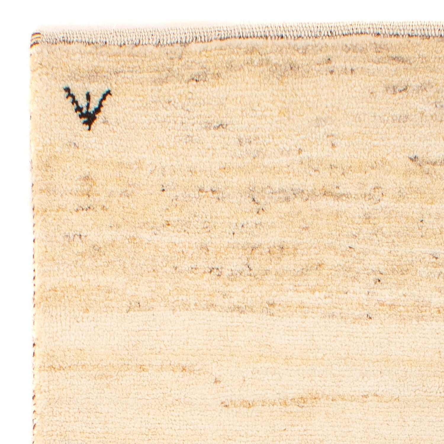 Tapis Gabbeh - Loribaft Persan - 129 x 73 cm - beige