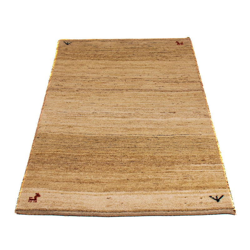 Tapis Gabbeh - Loribaft Persan - 129 x 73 cm - beige