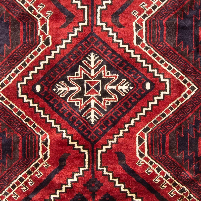 Tapis persan - Nomadic - 306 x 235 cm - rouge foncé