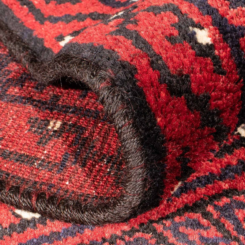 Tapis persan - Nomadic - 306 x 235 cm - rouge foncé