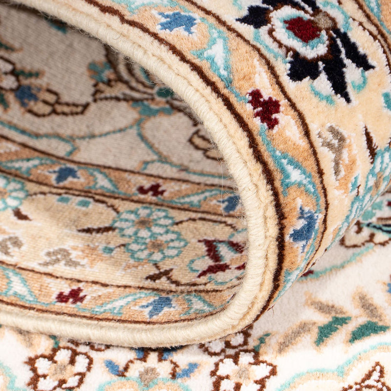 Tapis persan - Nain - Royal - 147 x 100 cm - beige