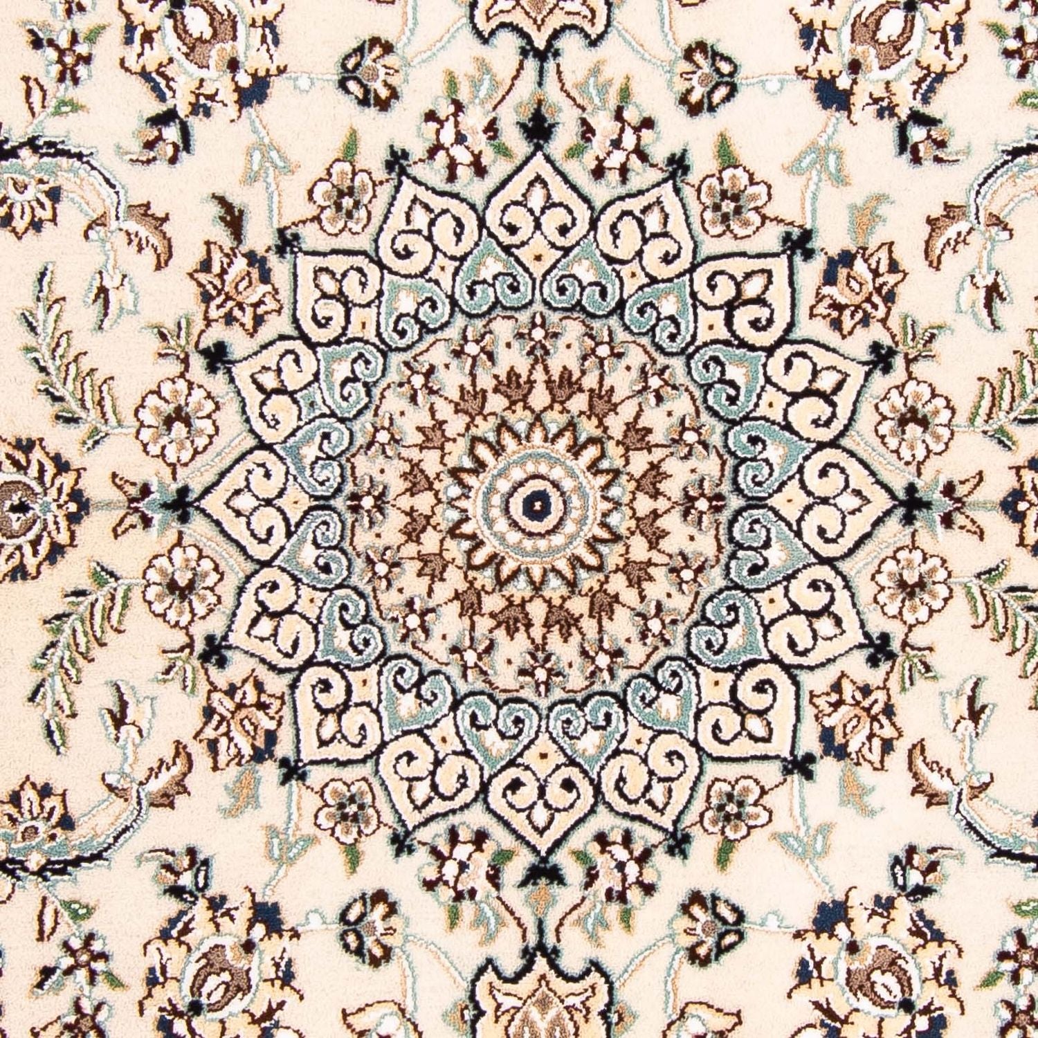 Tapis persan - Nain - Royal - 175 x 113 cm - beige
