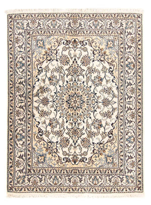 Tapis persan - Nain - 195 x 145 cm - beige
