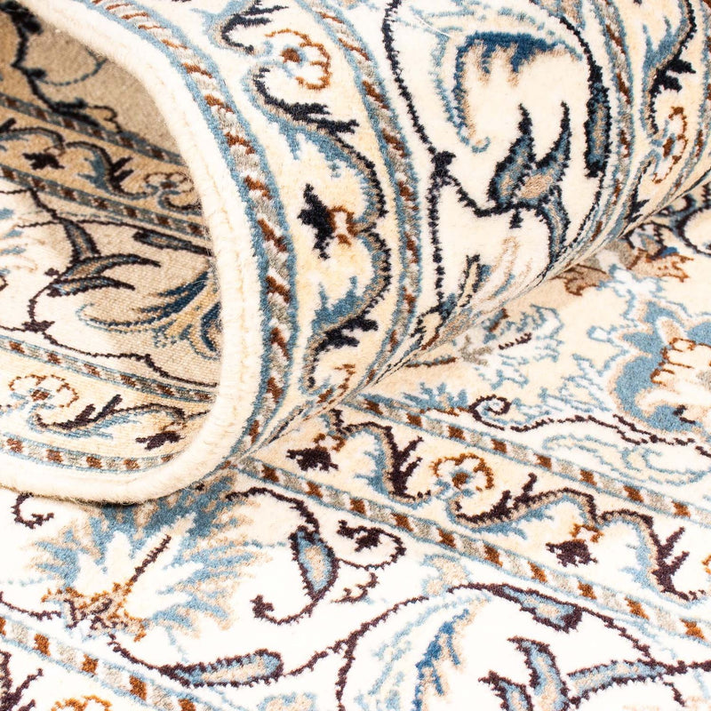 Tapis persan - Nain - 195 x 145 cm - beige