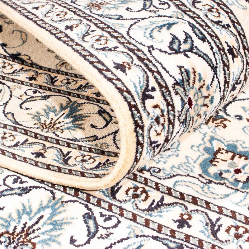 Tapis persan - Nain - 203 x 147 cm - beige