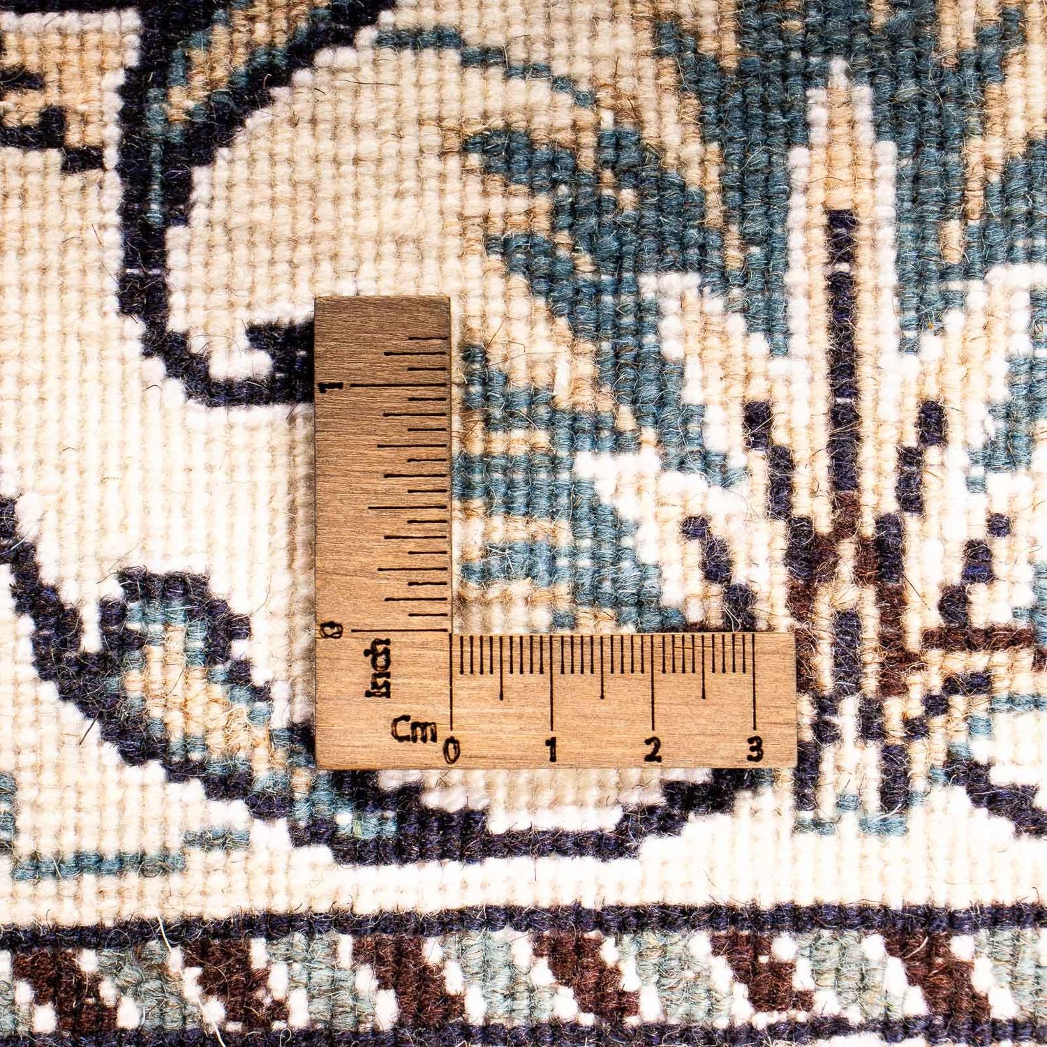 Tapis persan - Nain - 203 x 147 cm - beige