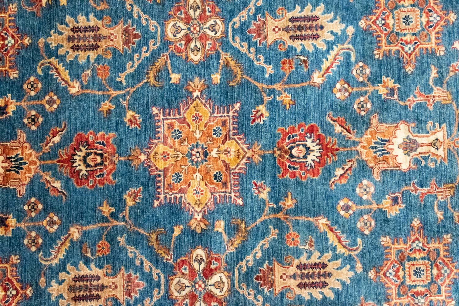 Tapis Ziegler - 199 x 162 cm - bleu