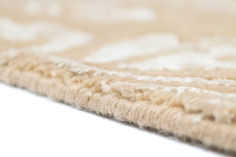 Tapis design - 182 x 127 cm - marron