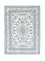 Tapis persan - Nain - 200 x 144 cm - blanc naturel