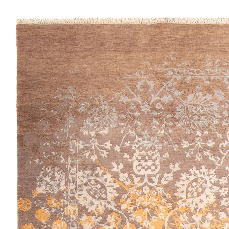 Tapis design - 301 x 237 cm - marron