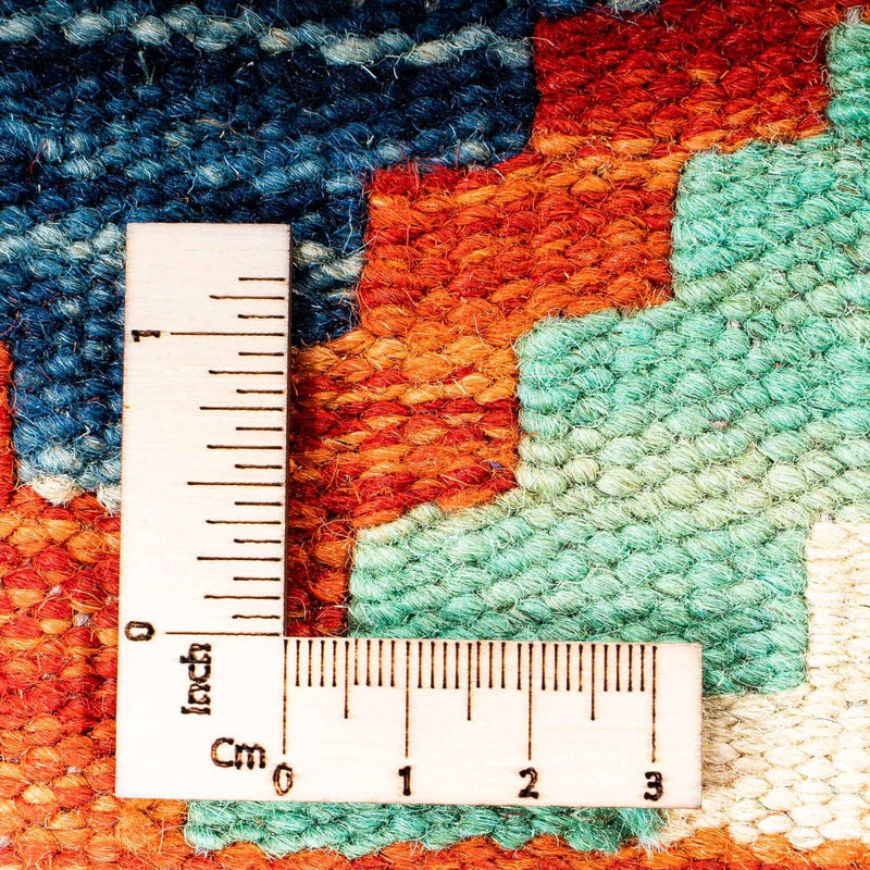 Tapis Kelim - Splash - 150 x 102 cm - multicolore