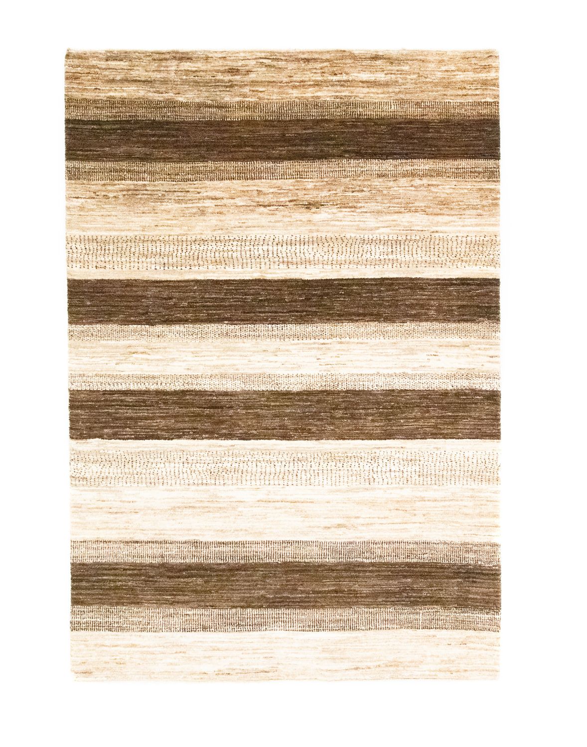 Tapis Gabbeh - Indus - 205 x 141 cm - multicolore