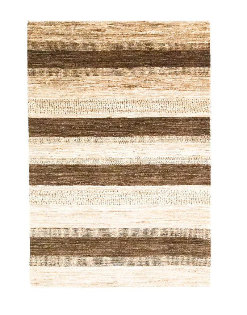Tapis Gabbeh - Indus - 205 x 141 cm - multicolore
