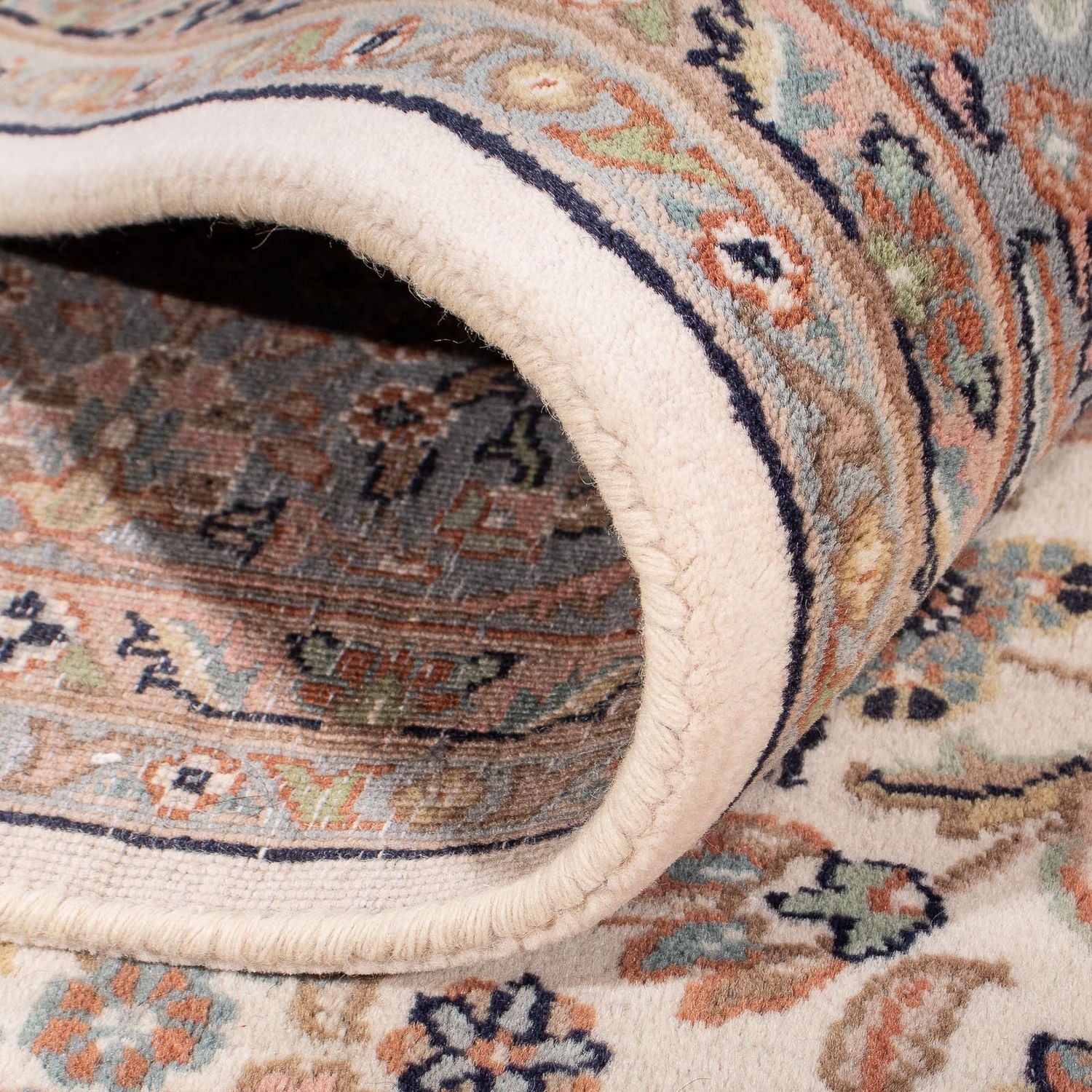 Tapis oriental - Keshan - Indus - 245 x 165 cm - beige