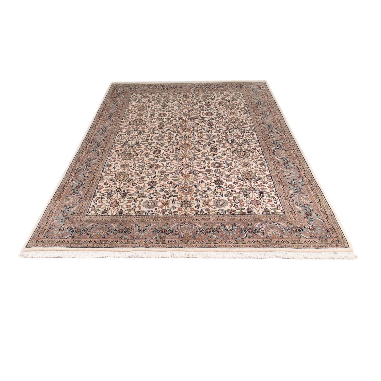Tapis oriental - Keshan - Indus - 245 x 165 cm - beige